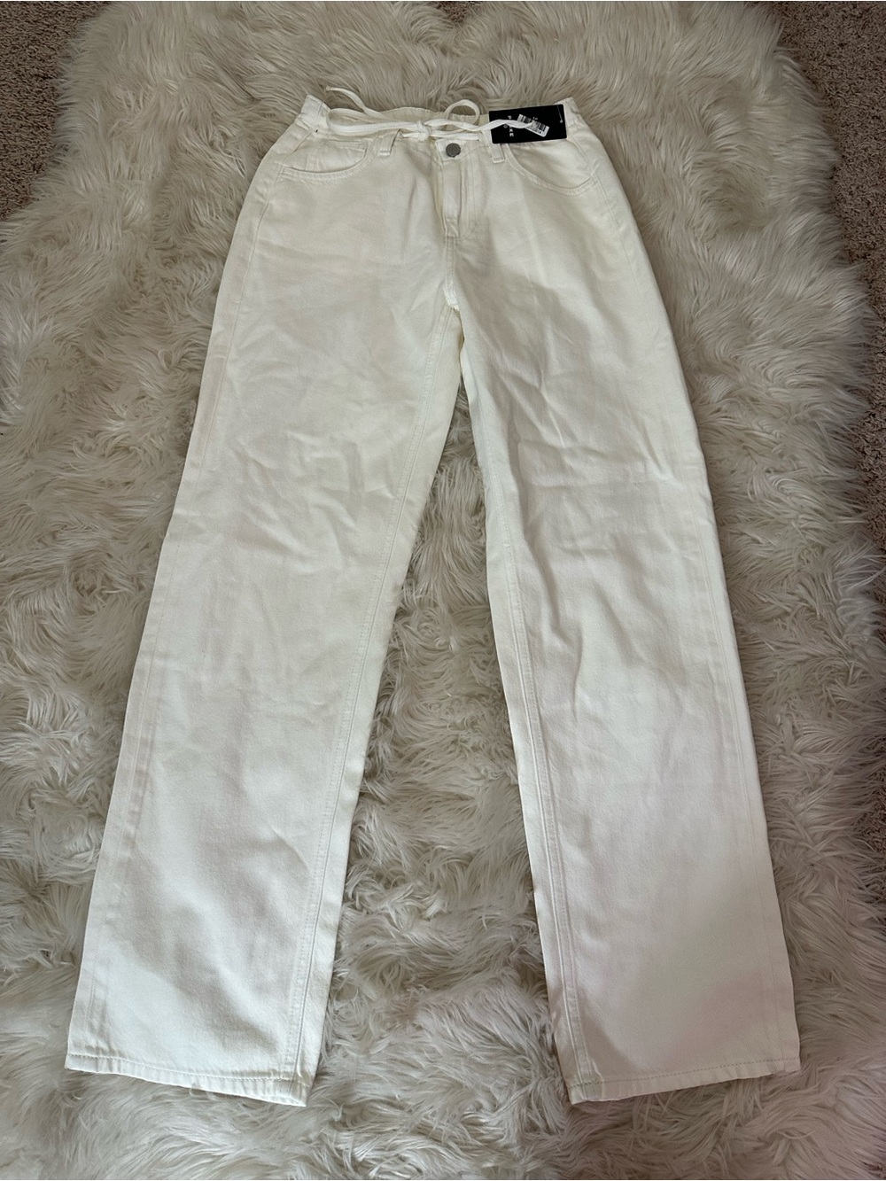 Women’s Straight Leg Jeans in White